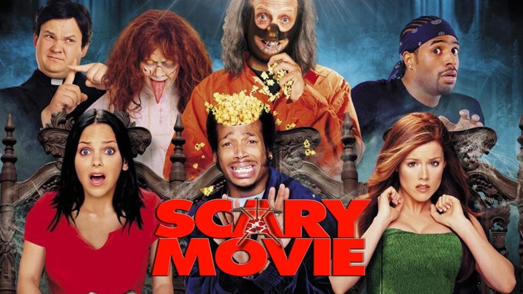 Poster image of Scary Movie (2000),$278 million.A raunchy movie